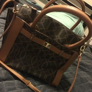 purse with strap and handles